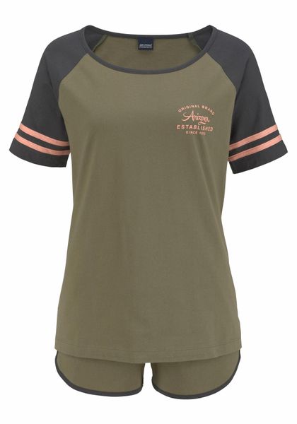 Arizona Shorty 2 Stk. tlg., mit Raglanärmeln günstig online kaufen