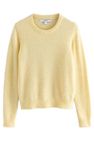 Next Strickpullover Langärmeliger Rundhalspullover mit Alpaka (1-tlg) günstig online kaufen