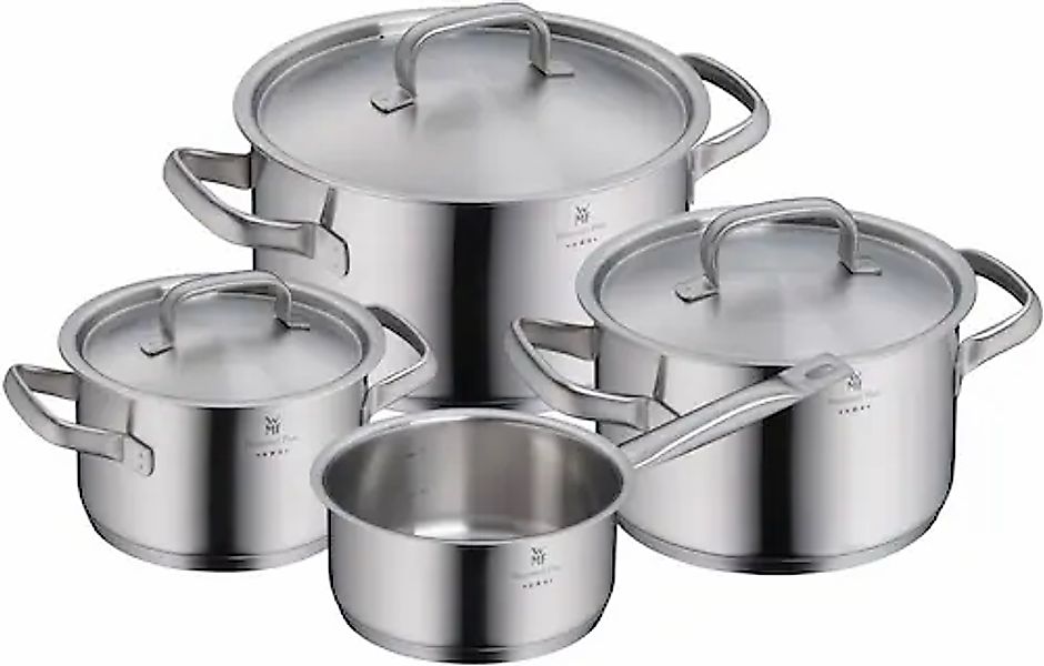 WMF Topf-Set »Gourmet Plus« Set, 7 Stk. tlg. Cromargan® Edelstahl Rostfrei günstig online kaufen