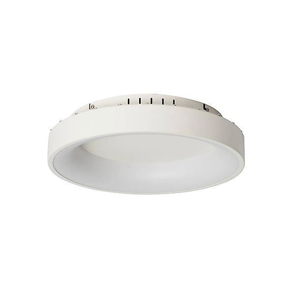 Lucande LED Deckenleuchte Samvel 10030137 Modern in Weiß 1-flammig Wohnzimm günstig online kaufen