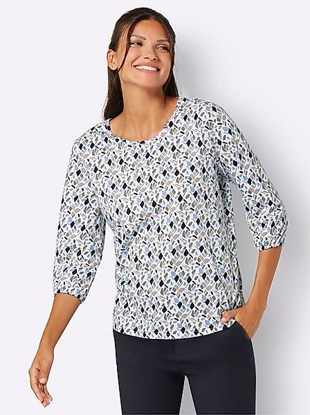 Sieh an! T-Shirt 3/4-Arm-Shirt 3/4-Arm mit Grafikprint günstig online kaufen