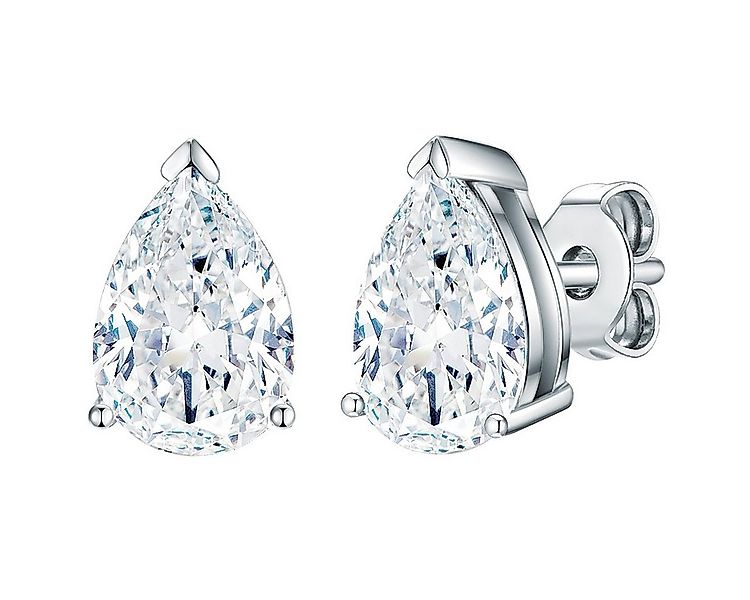 Lulu & Jane Paar Ohrhänger Tropfen silber, mit Tropfen günstig online kaufen