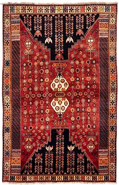 morgenland Wollteppich »Shiraz Medaillon 250 x 155 cm«, rechteckig günstig online kaufen