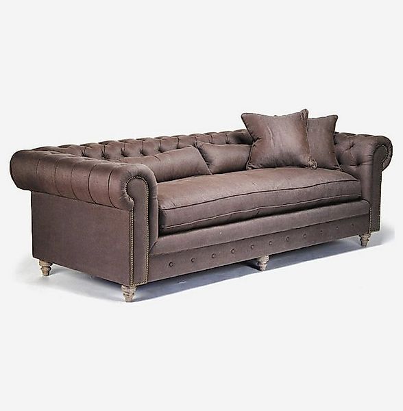 JVmoebel Sofa Chesterfield Sofa 3 SITZER Polster Designer Couchen Sofas Gar günstig online kaufen