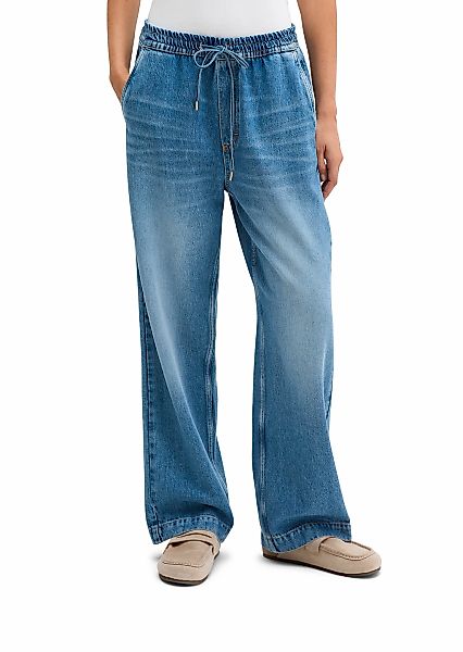 Marc OPolo Jogg Pants straight fit cropped aus TENCEL™ Lyocell günstig online kaufen