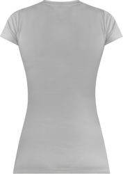 normani Kurzarmshirt Figurbetontes T-Shirt mit V-Ausschnitt günstig online kaufen