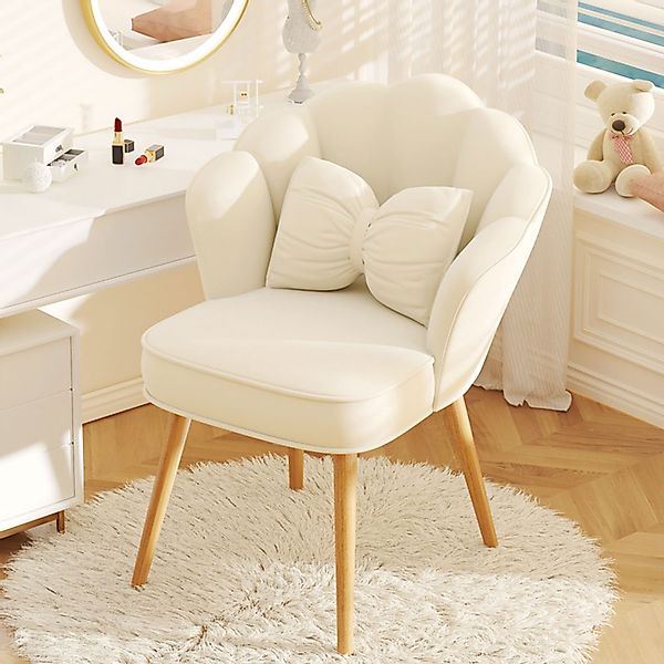 TWSOUL Polsterstuhl Schminktisch Hocker,  Ergonomischer günstig online kaufen