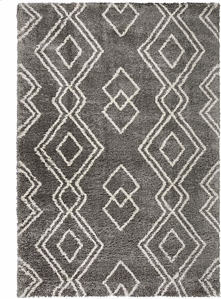 FLAIR RUGS Hochflor-Teppich "ATLAS" rechteckig 40 mm Höhe Berber Teppich günstig online kaufen
