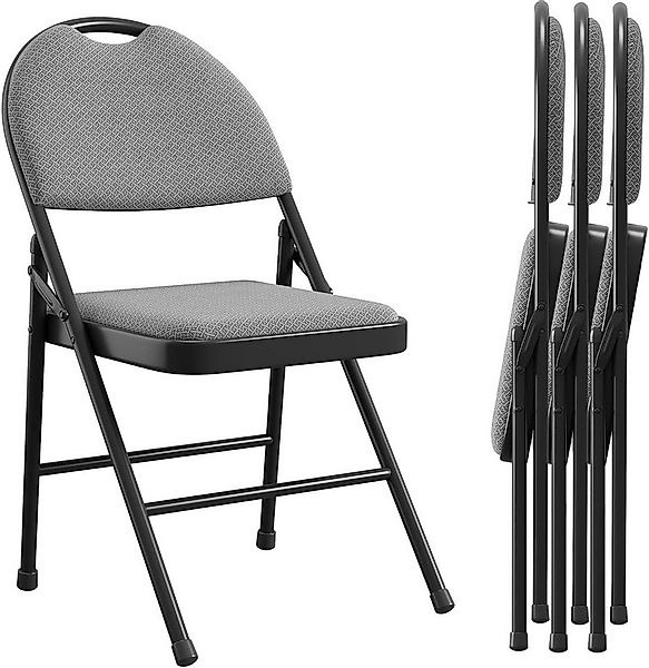 GarveeMore Klappstuhl Gästestuhl Klappstuhl Campingstuhl 2/4/6er Set Garten günstig online kaufen