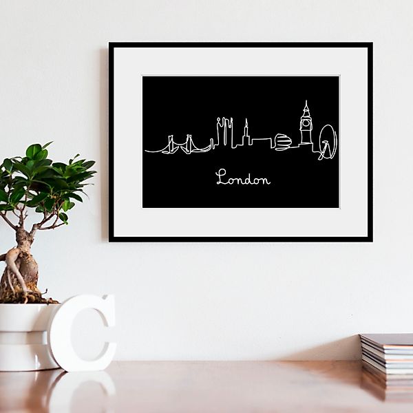 queence Bild "London Skyline", Städte-Kunst-Modern-Stadt-Städte-London, (1 günstig online kaufen