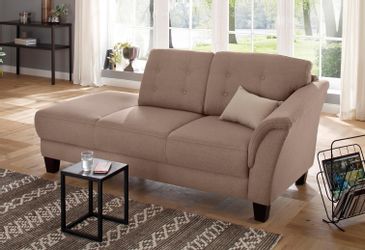 Home affaire Recamiere "Trondheim" freistehend, mit Federkern, Knopfheftung günstig online kaufen