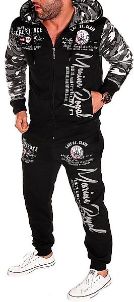 RMK Jogginganzug Marine Royal Herren Trainingsanzug Sportanzug Streetwear F günstig online kaufen