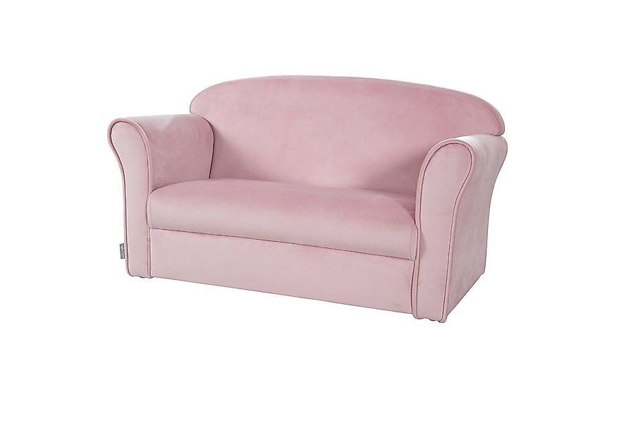 roba® Sofa Lil Sofa mit Armlehnen, bequeme Kindercouch mit Samtstoff bezoge günstig online kaufen