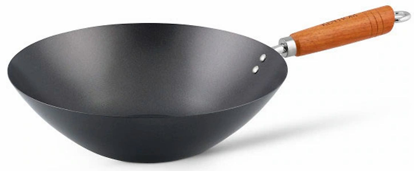 KEN HOM Wok "Classic" Stahl 1 Stk. tlg. Ø 31 cm günstig online kaufen