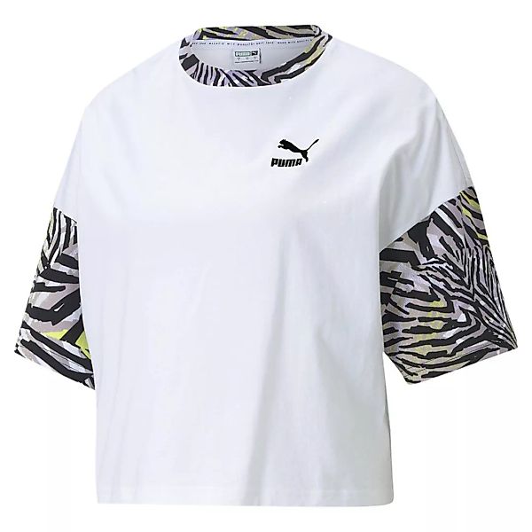 Puma Select Boyfriend Kurzärmeliges T-shirt XS Puma White günstig online kaufen