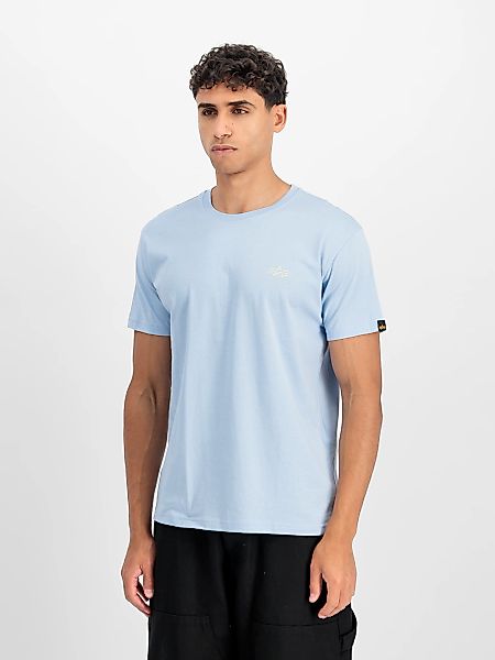 Alpha Industries Rundhalsshirt "BASIC T SMALL LOGO" günstig online kaufen