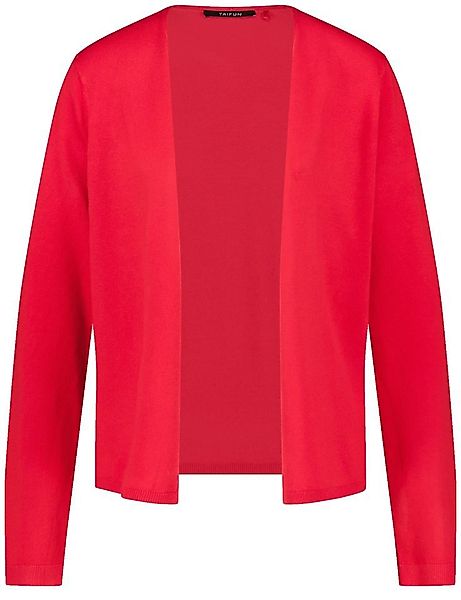 Taifun Strickjacke – Feine, offene Langarm-Strickjacke günstig online kaufen