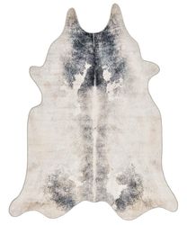 Gino Falcone Fellteppich "Emilia" fellförmig 3 mm Höhe Kunstfell, bedruckt, günstig online kaufen