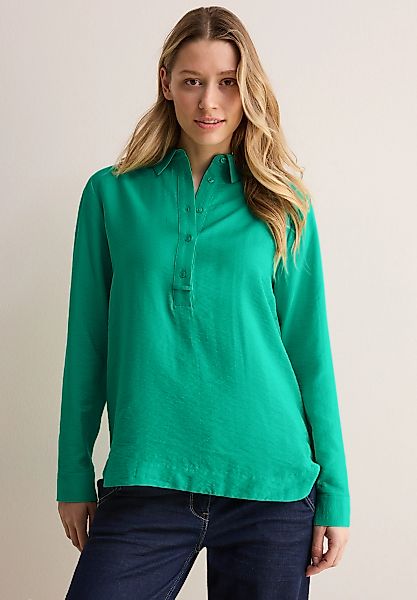 Cecil Langarmbluse mit dekorativer Knopfleiste günstig online kaufen