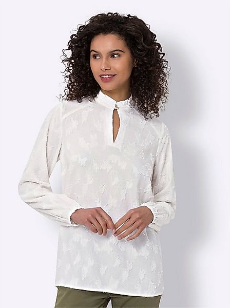 heine Klassische Bluse Bluse mit Stehkragen . günstig online kaufen