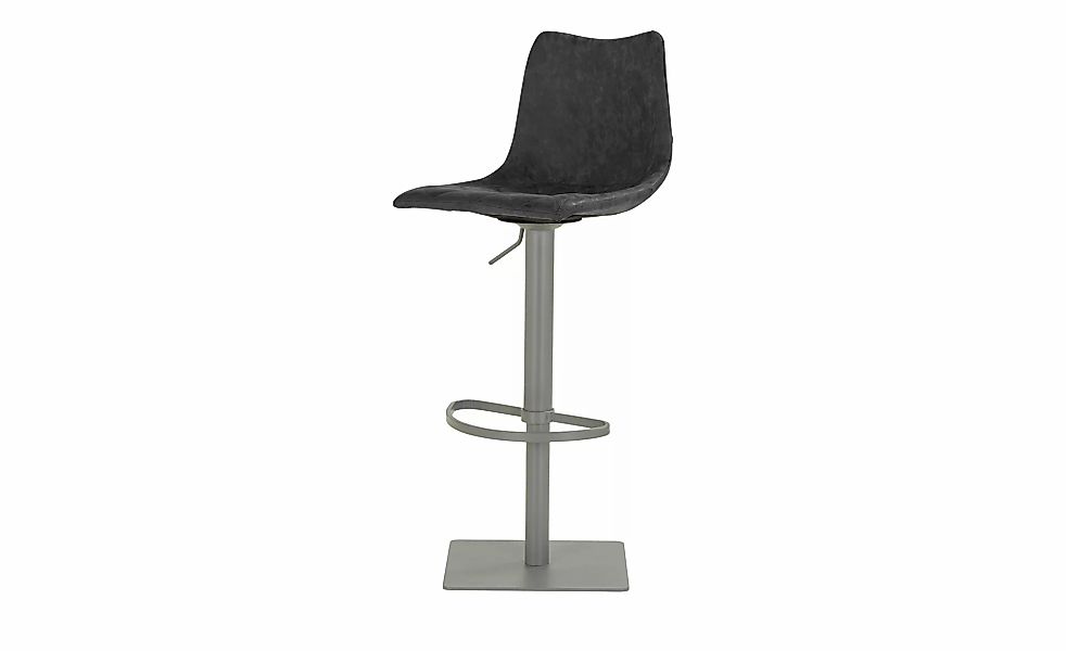 Barhocker  MyToby ¦ schwarz ¦ Maße (cm): B: 43 T: 50.0 Polstermöbel > Hocke günstig online kaufen