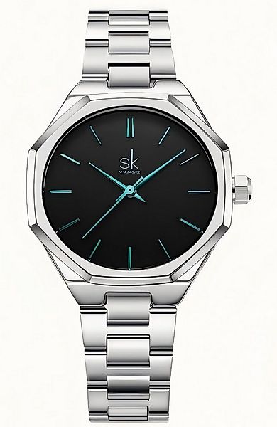 ibettertec Quarzuhr Quarzuhr, Armbanduhr Edelstahl Damen Uhr, Multifunktion günstig online kaufen