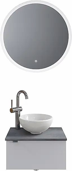 Saphir Badmöbel-Set »Serie 6915«, (4 St.), Gäste-Bad, mit LED-Spiegel und 1 günstig online kaufen
