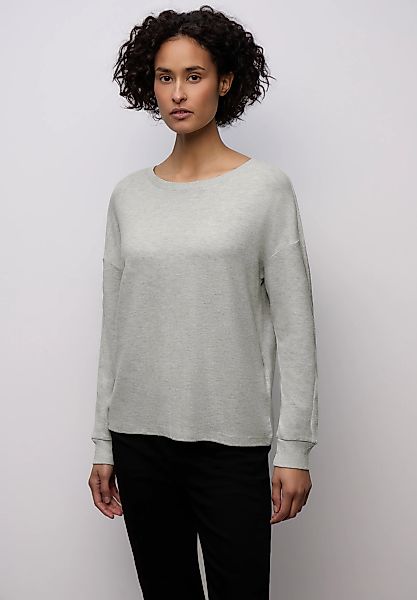 STREET ONE Langarmshirt mit Glitzerdetails günstig online kaufen