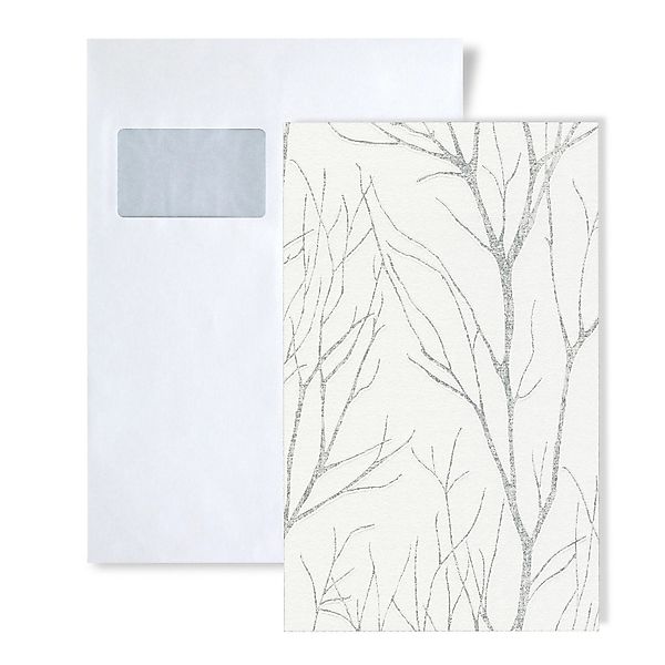 PROFHOME 1 MUSTERSTÜCK S-372602-GU DIN A4 MUSTER der Floral Tapete günstig online kaufen