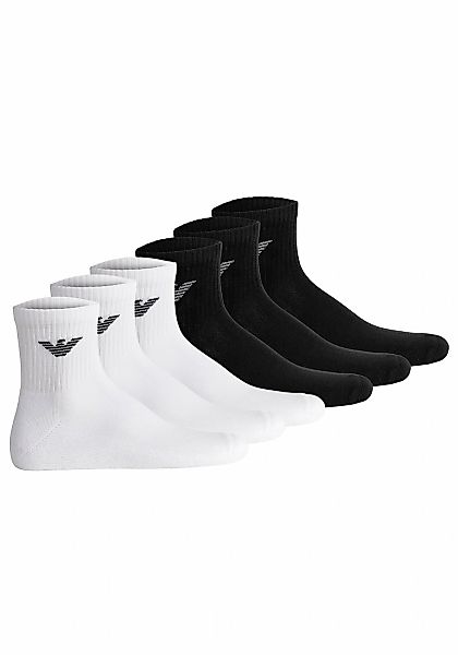 Emporio Armani Sneakersocken "Socken SPORTY SPONGE 6P 6er Pack" 6 Paar tlg. günstig online kaufen