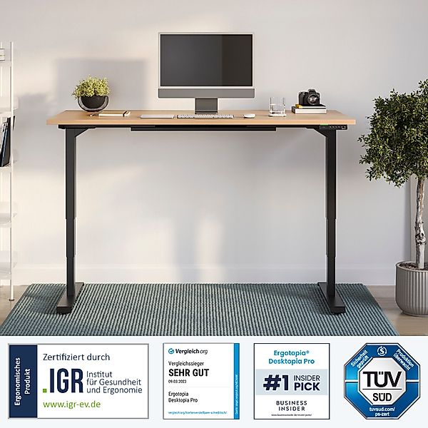 Ergotopia Schreibtisch Desktopia Pro X elektrisch günstig online kaufen