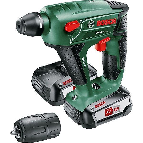 Bosch Home & Garden Akku-Bohrhammer Uneo Maxx, max. 900 U/min, (Set), inkl. günstig online kaufen