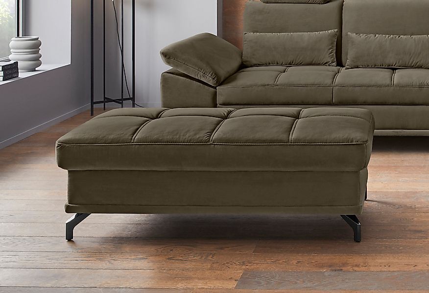 PLACES OF STYLE Polsterhocker "Costello, B: 133 cm" individuell zu kombinie günstig online kaufen