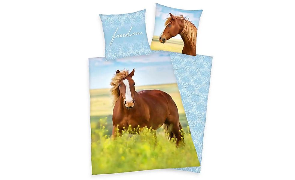 Herding Young Collection Kinderbettwäsche "Freedom" 2 Stk. mit Motiv günstig online kaufen