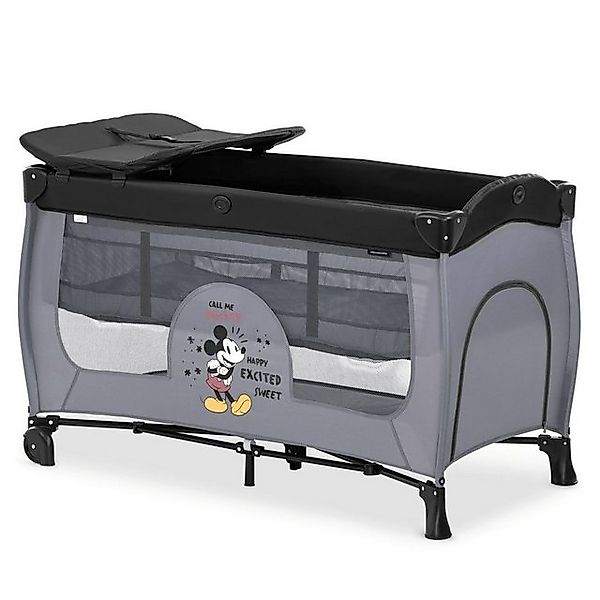 Hauck Baby-Reisebett Sleep'n Play Center - Disney - Mickey Mouse Grey, Reis günstig online kaufen