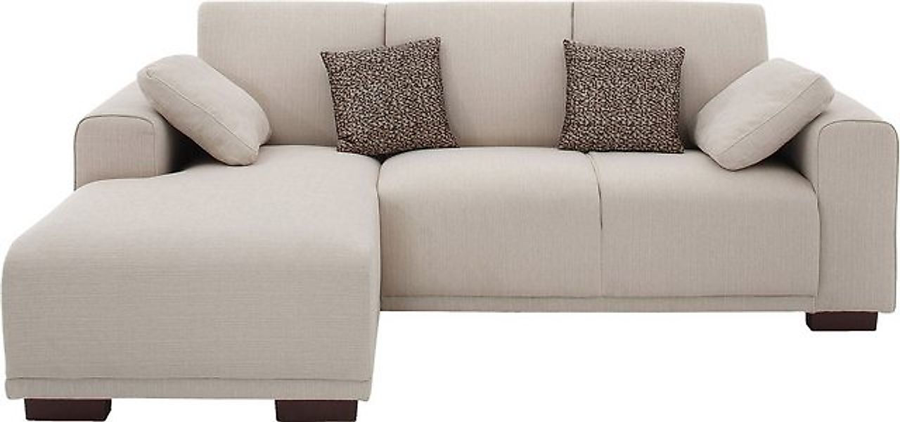 Home affaire Ecksofa "BORNHOLM L-Form mit Recamiere, Maße B/T/H: 234/162/85 günstig online kaufen