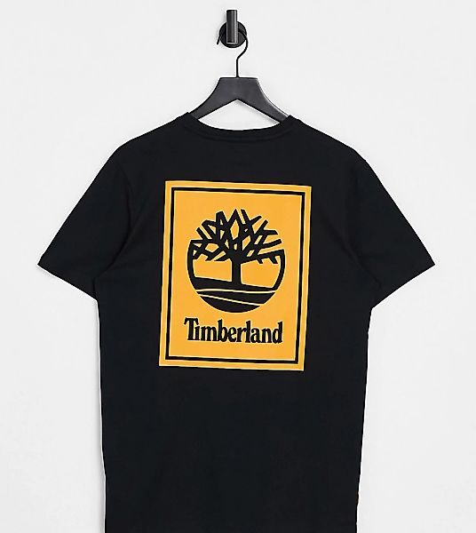 Timberland – Back Stack – T-Shirt in Schwarz – exklusiv bei ASOS günstig online kaufen