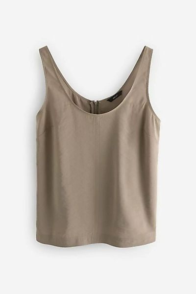 Next Shirttop Ärmelloses Tanktop mit U-Ausschnitt (1-tlg) günstig online kaufen