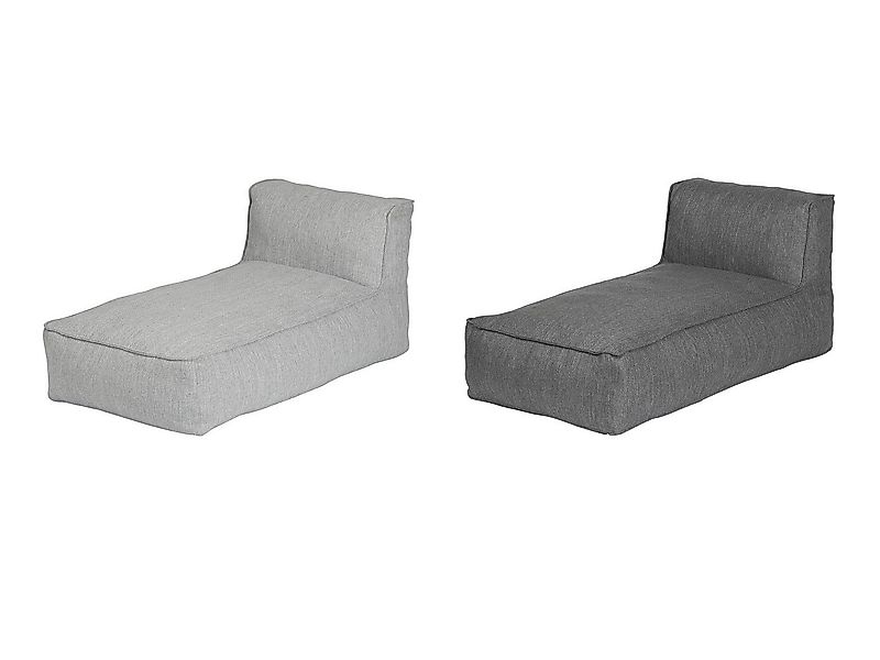 GROW Outdoor Lounge Modul 4 - Chaiselongue Coal günstig online kaufen