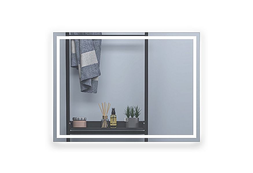 Aica Sanitär Badspiegel 50-160 cm Touch LED Spiegel Badspiegel Beleuchtung günstig online kaufen