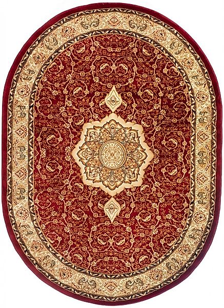 Tapiso Teppich YESEMEK OVAL, oval, Höhe: günstig online kaufen