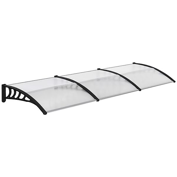 Outsunny Pultvordach Vordach für Haustür 303 x 96 x 27 cm mit UV Schutz Sch günstig online kaufen