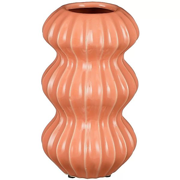 Mica Decorations Vase Pippa Rosa Höhe 23 cm Ø 13 cm günstig online kaufen