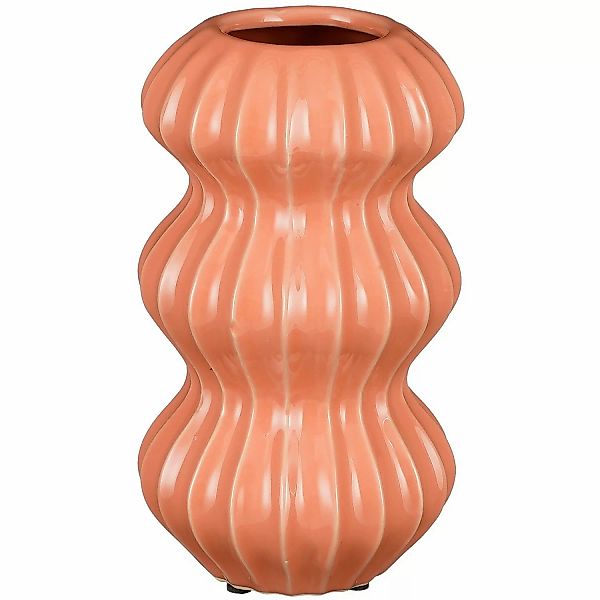 Mica Decorations Vase Pippa Rosa Höhe 23 cm Ø 13 cm günstig online kaufen