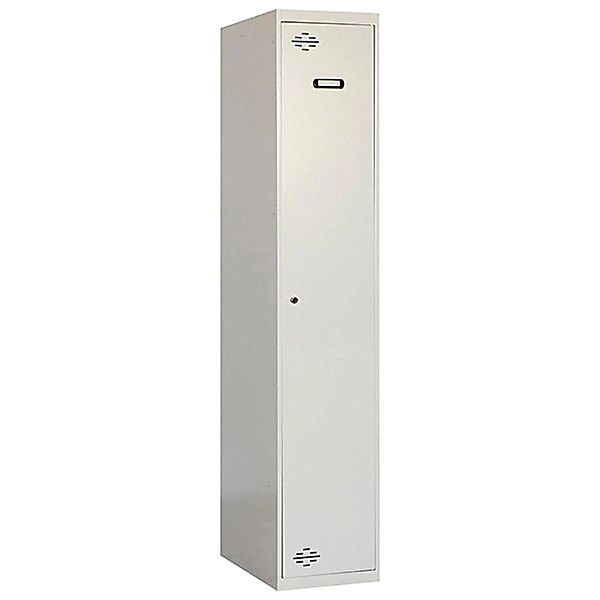 PROREGAL Spind AMEGO HxBxT 180 x 40 x 50 cm 1 Abteil Grundmodul Grau-Grau S günstig online kaufen
