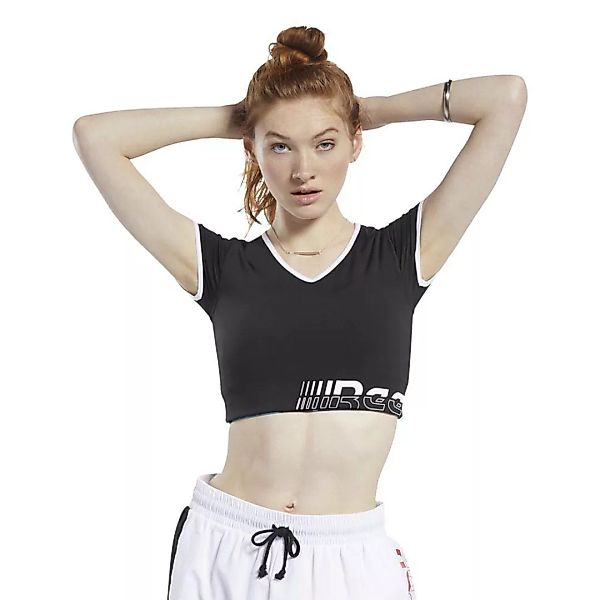 Reebok Workout Ready Meet You There Bralette Kurzärmeliges T-shirt XS Black günstig online kaufen