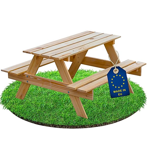 ITA Garten-Kindersitzgruppe Kindersitzgarnitur aus Holz - günstig online kaufen