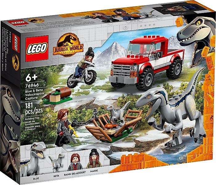 LEGO® Jurassic World 76946 Blue & Beta in der Velociraptor-Falle Spielbaust günstig online kaufen