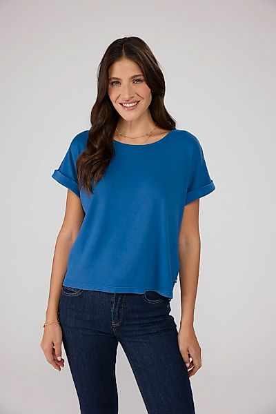 Lieblingsstück Rundhalsshirt "CamilaEp", aus reiner Baumwolle günstig online kaufen