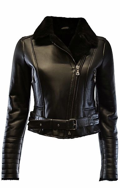 Zimmert Leather Lederjacke Lionni Lammfelljacke Fell günstig online kaufen